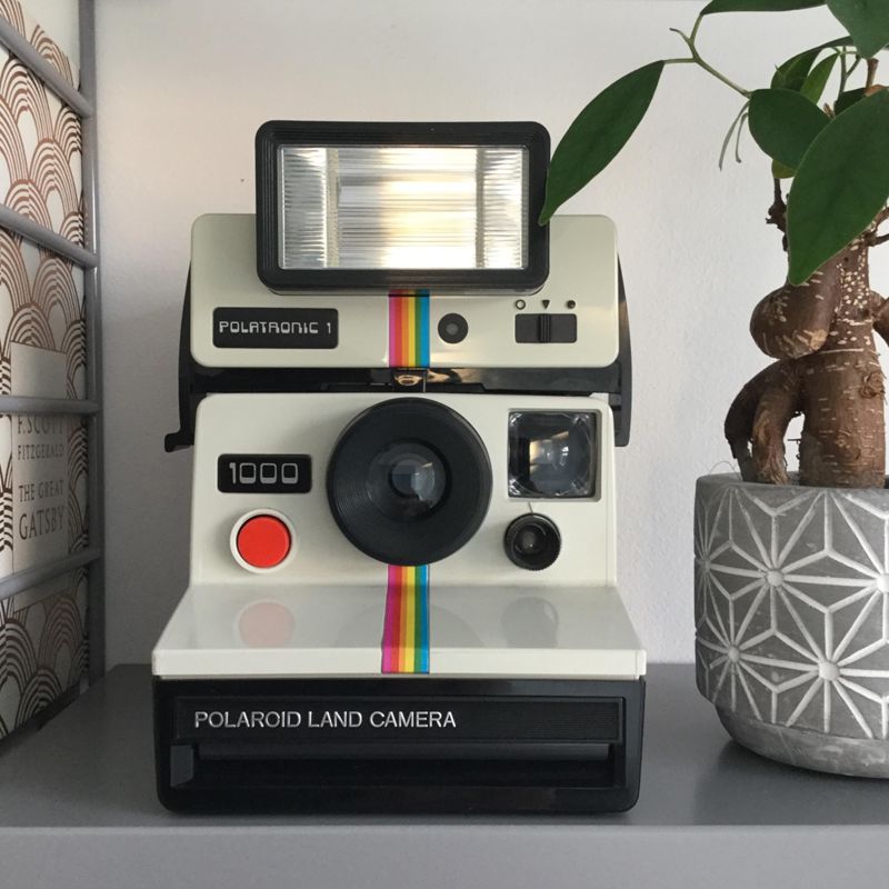 Polaroid #vintage #kamera #deko #stringregal