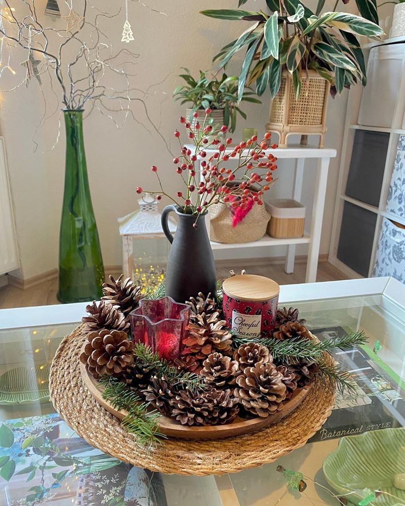 Die #weihnachtsdeko darf raus! #gemütlich #wohnzimme
