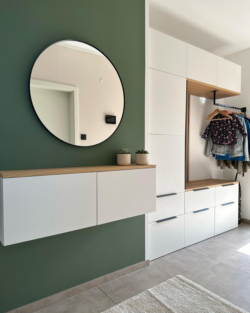 garderobe #eingangsbereich #diele #flur #interiorde
