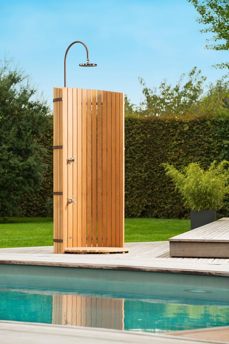 Gartendusche mit Sichtschutz #pool #auendusche D'u...