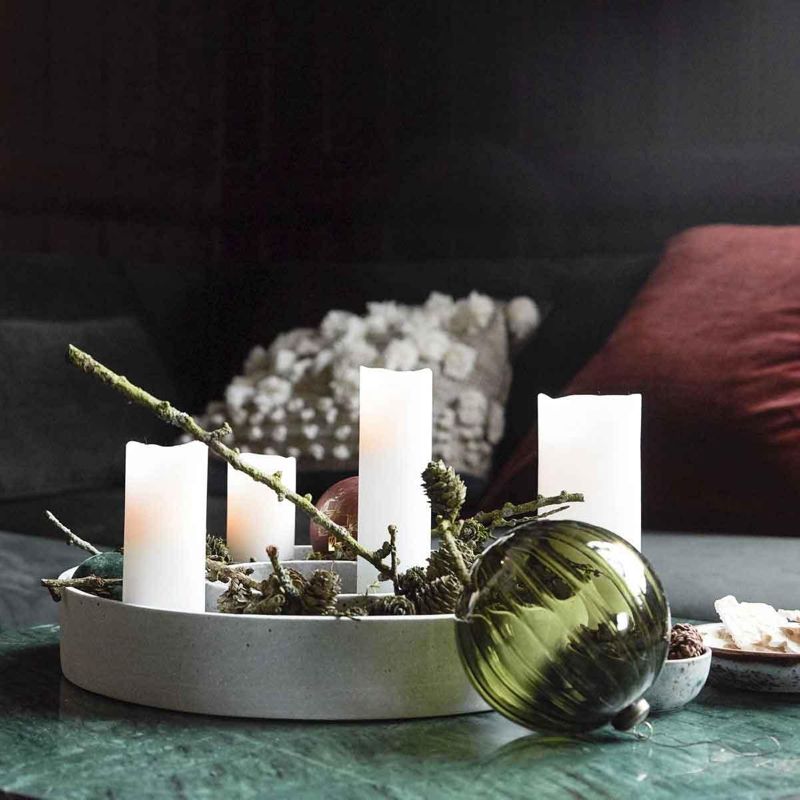 Minimalistischer Adventskranz #xmas #weihnachten #a