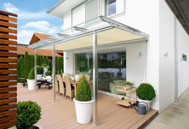 sonnensegelterrasse  Bilder & Ideen  COUCH