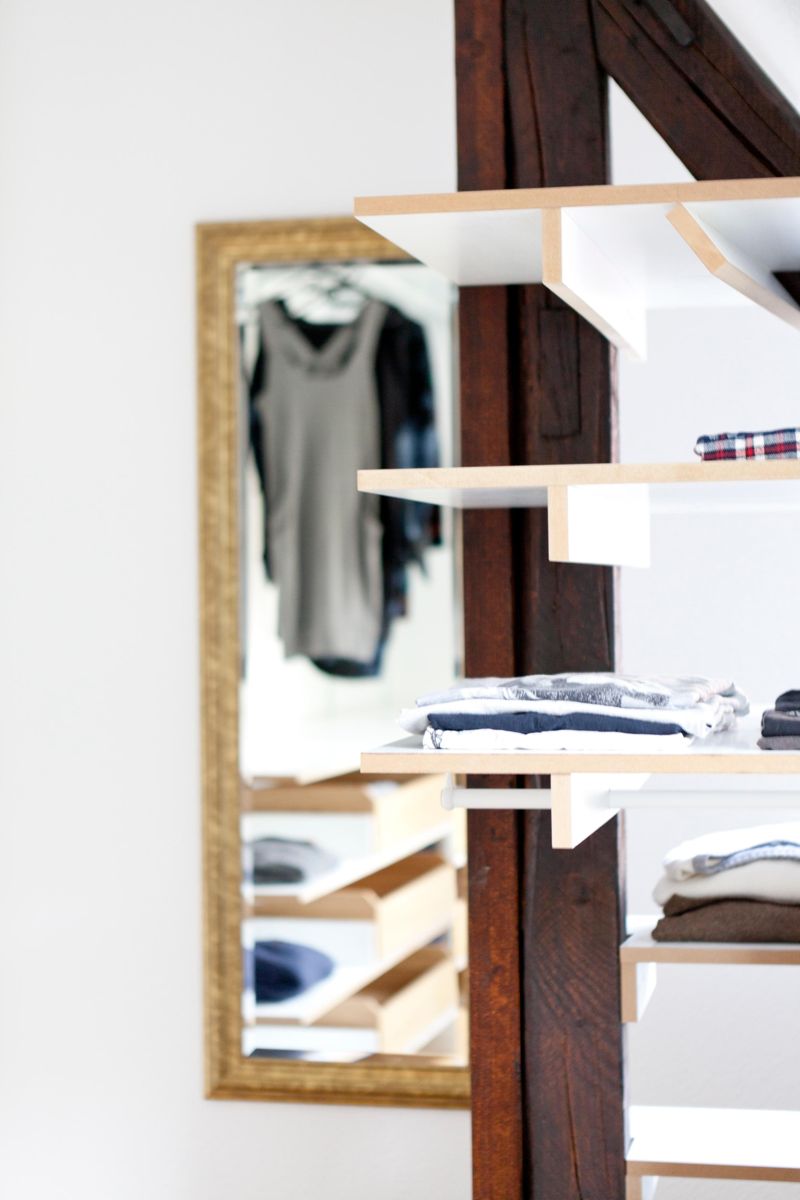 Spiegel im Ankleidezimmer #spiegel #kleiderschrank #