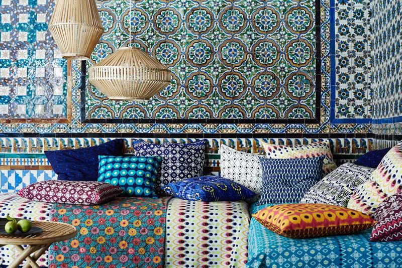 Bunte Kissen aus der JASSA-Kollektion #kissen #ikea