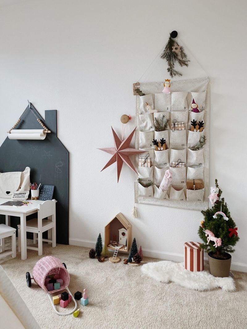 Weihnachten im Kinderzimmer #kidsroom #weihnachtsdek