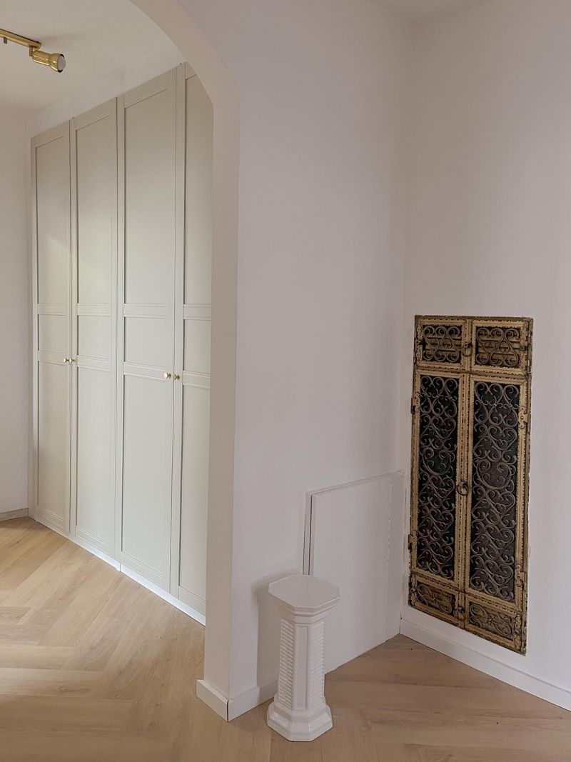 Unser neuer #einbauschrank #ikea #pax #fischgrätvi