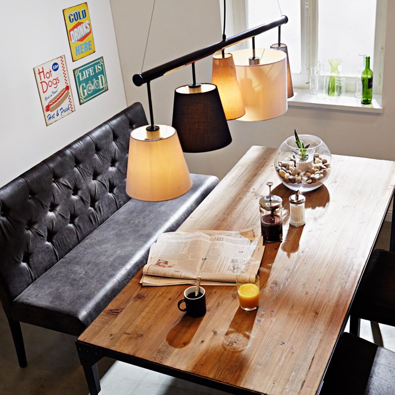 Gemütliche Essecke mit Sitzbank #esstisch #sitzbank