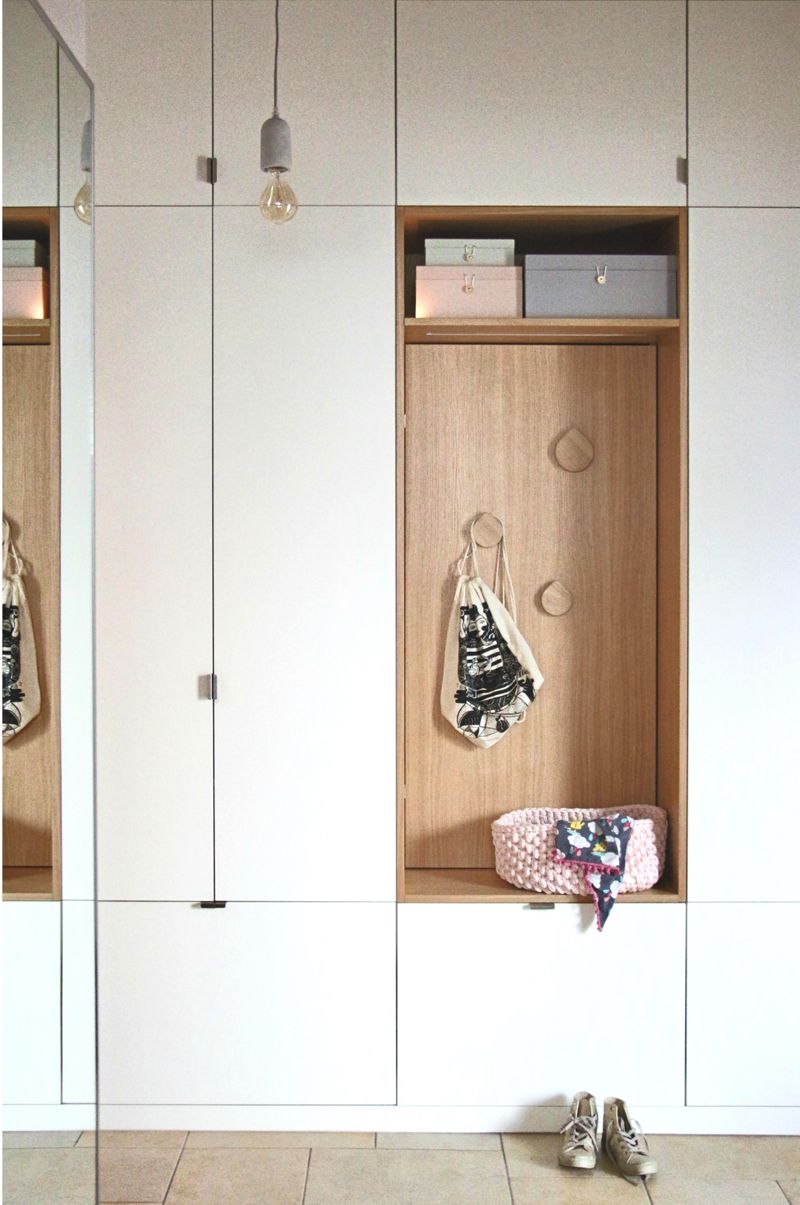 Unser #einbauschrank im #flur. Mit viel #stauraum u
