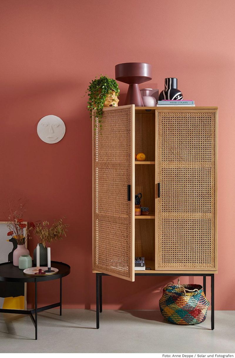 Rost meets Rattan: Unser Highboard 