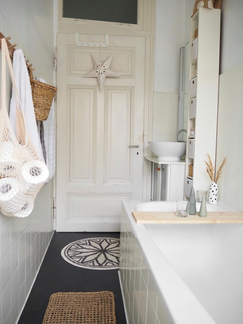 Weihnachtsbad #altbau #badezimmer #altbaubad #winter