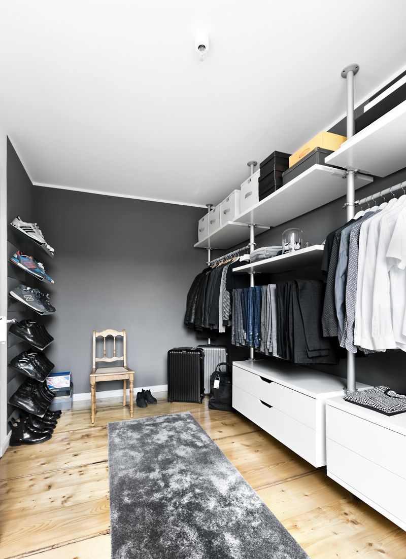 begehbare Ankleide #ikea #schuhregal ©Fotografie: Vo