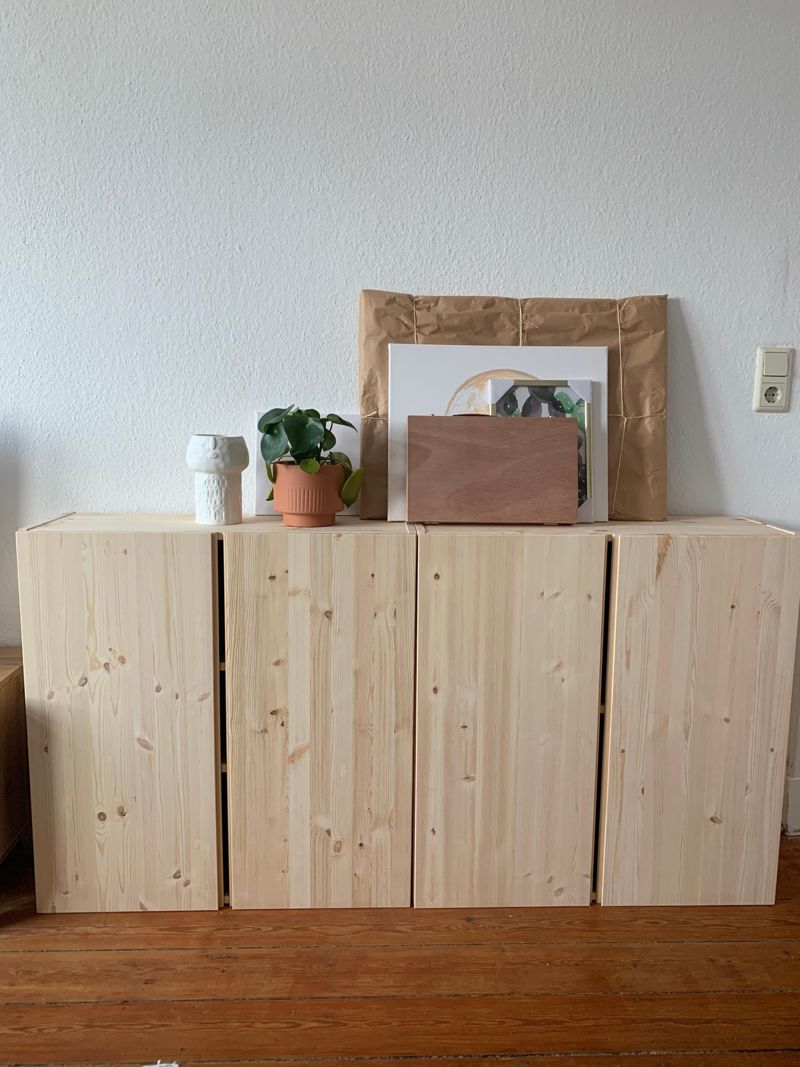 Holzliebe 🍂 #holz#ivar#ikea#kommode#sideboard#woode