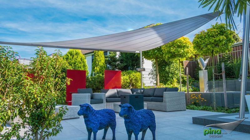 Sonnensegel: Stilvoll vor Sonnenstrahlen schtzen!