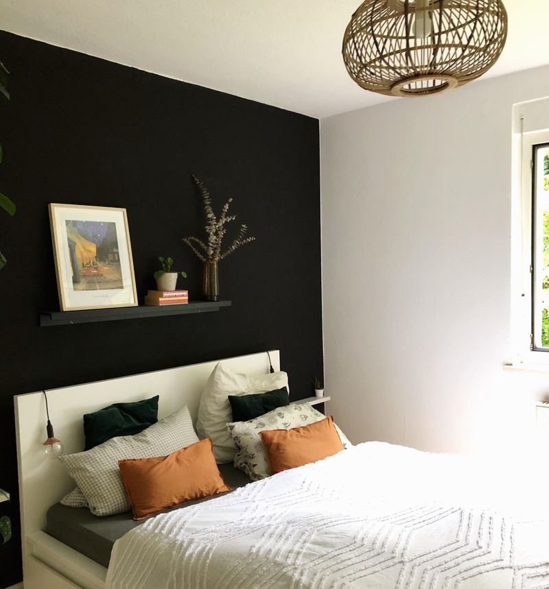 Die schwarze Wand war die beste Idee! #blackwall #sc
