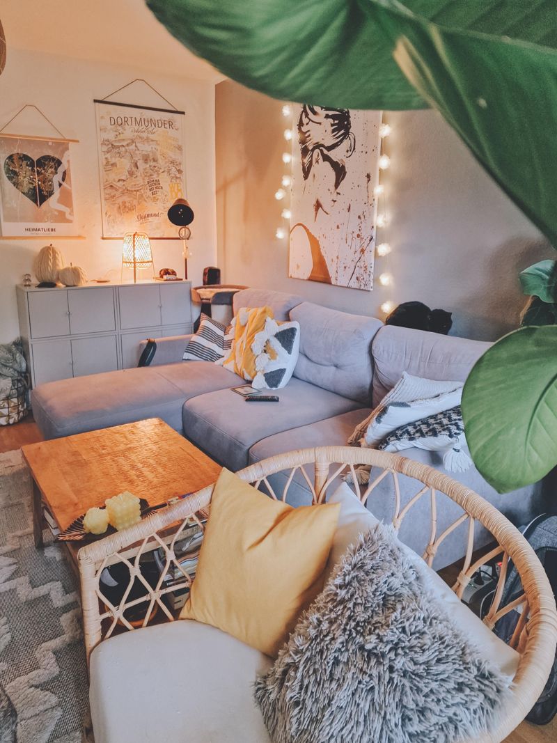 Wohnzimmer #Couch #couchliebt #couchtisch #boho #bo