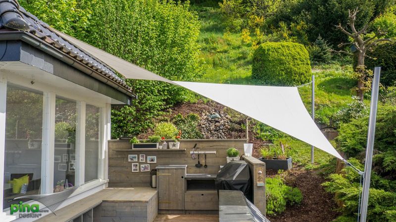 Sonnensegel 7x7 Meter – 95% UV-Schutz, Wasserdicht & Windstabil Für Terrasse, Garten & Balkon