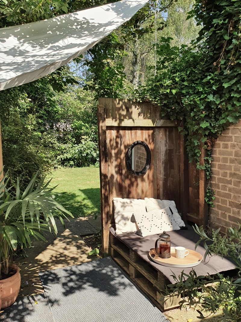 sommer #gartendeko #outdoor #palletten #couchstyle