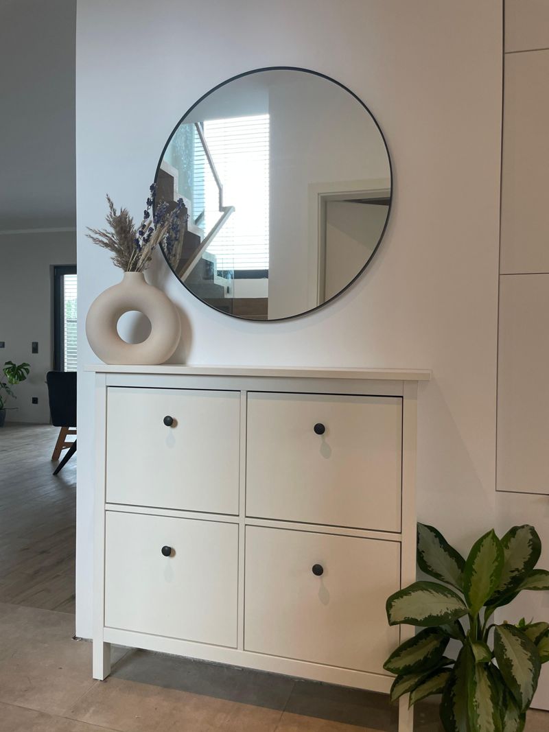 Diele 🥰 #ikea #malm #schuhschrank #diele #flur