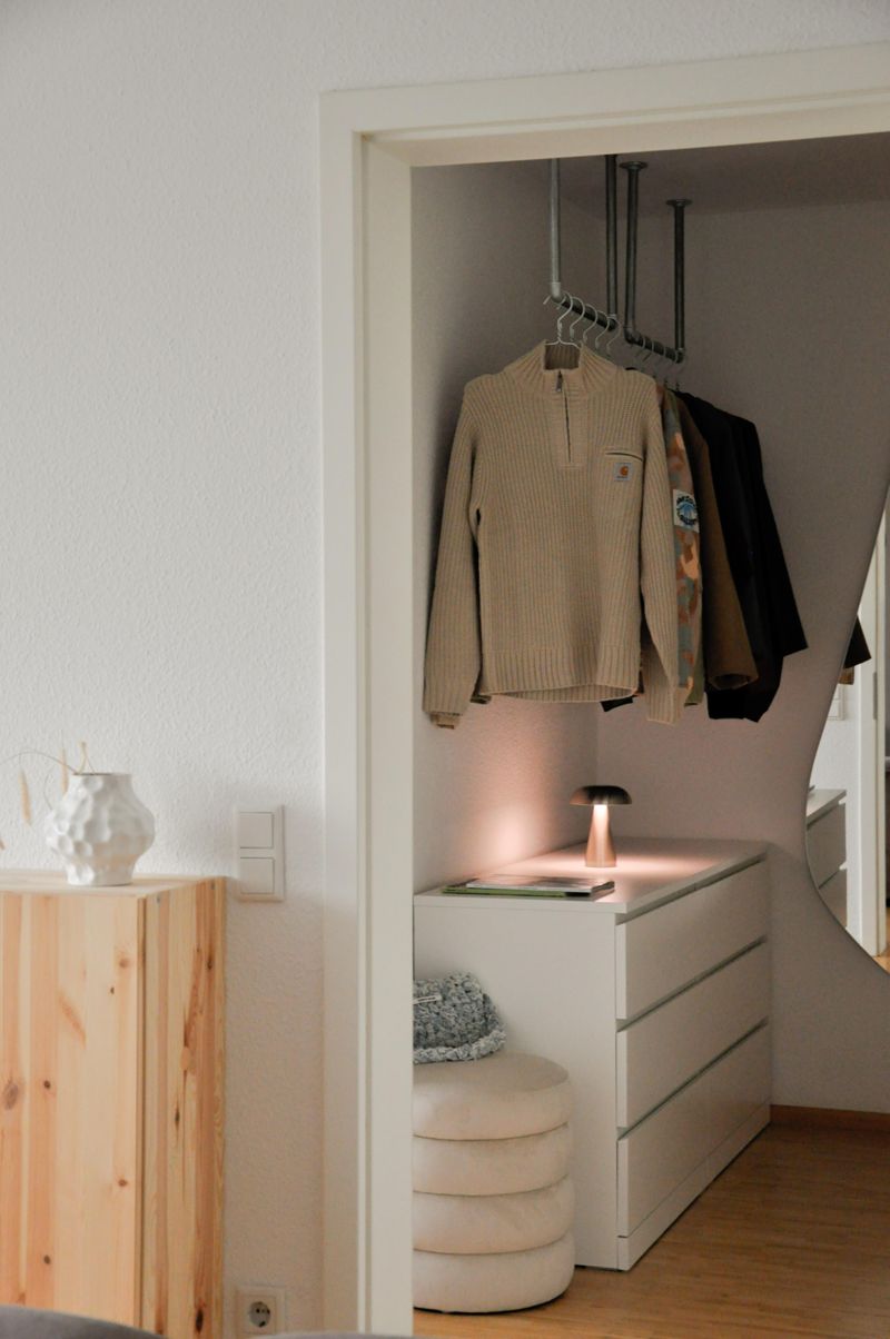 Kleiderstange statt Kleiderschrank: So funktioniert's!